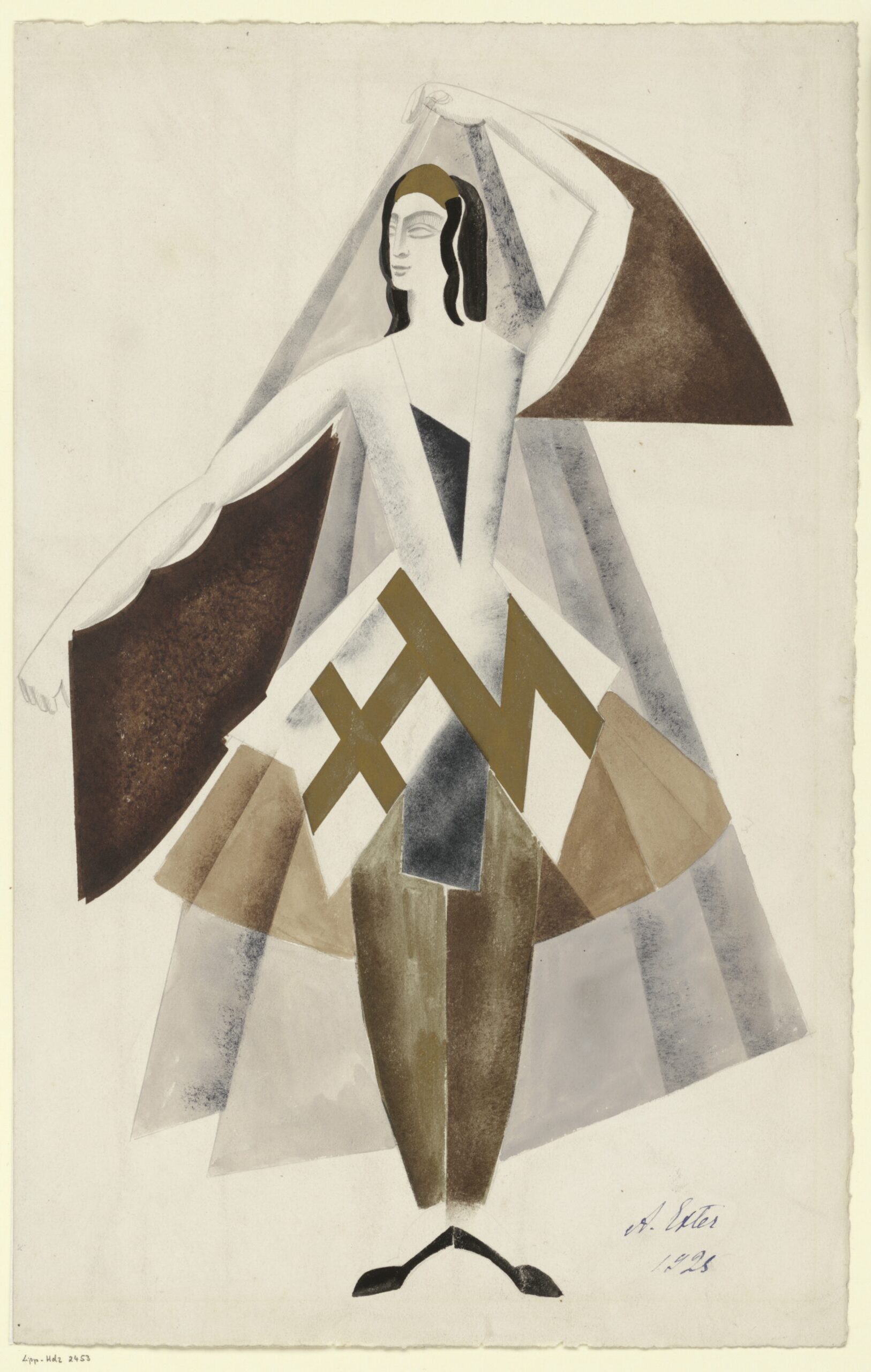 Kostümentwurf, 1928, Aleksandra Ėkster